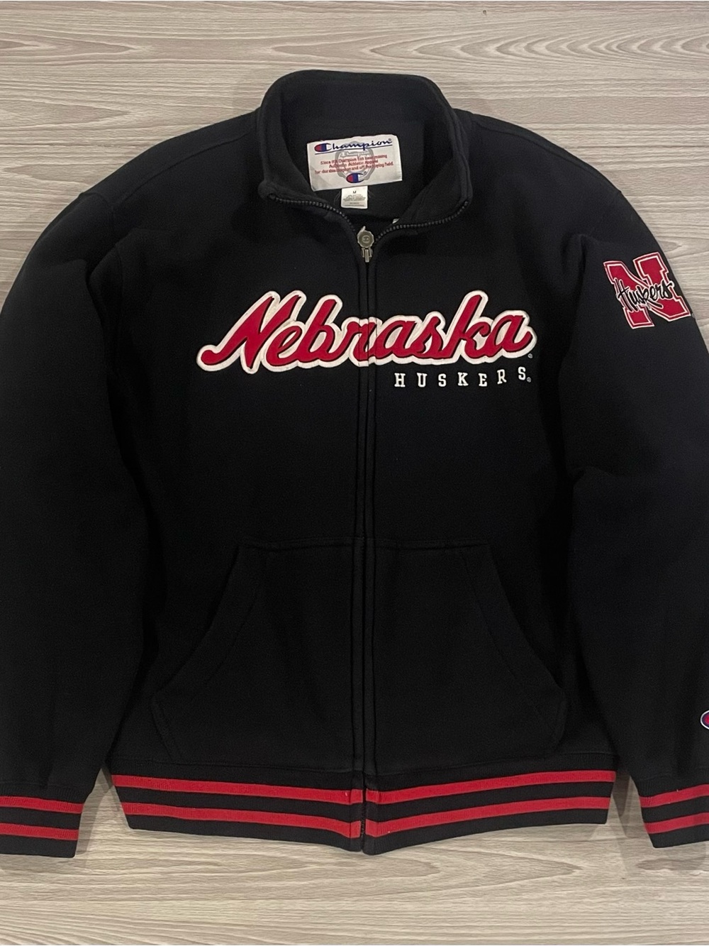 Vintage 90s Champion Nebraska Cornhuskers Crewneck Sweater Men’s Size Medium
